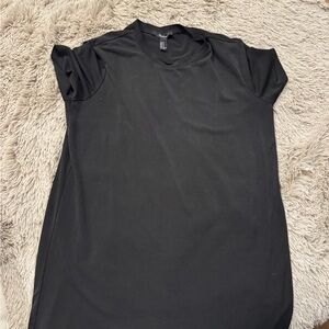 Chic Black Short Sleeve Top